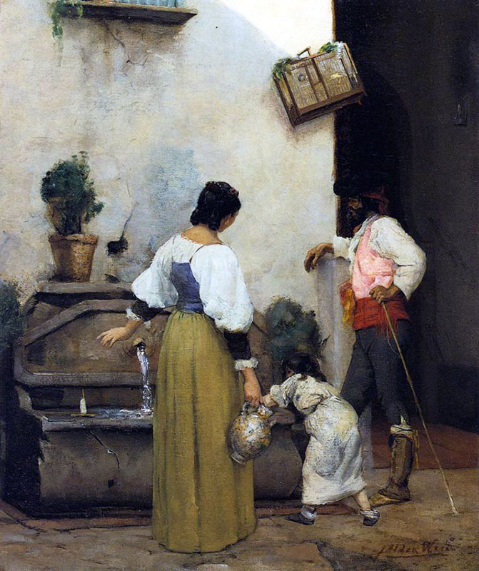 At the Water Trough